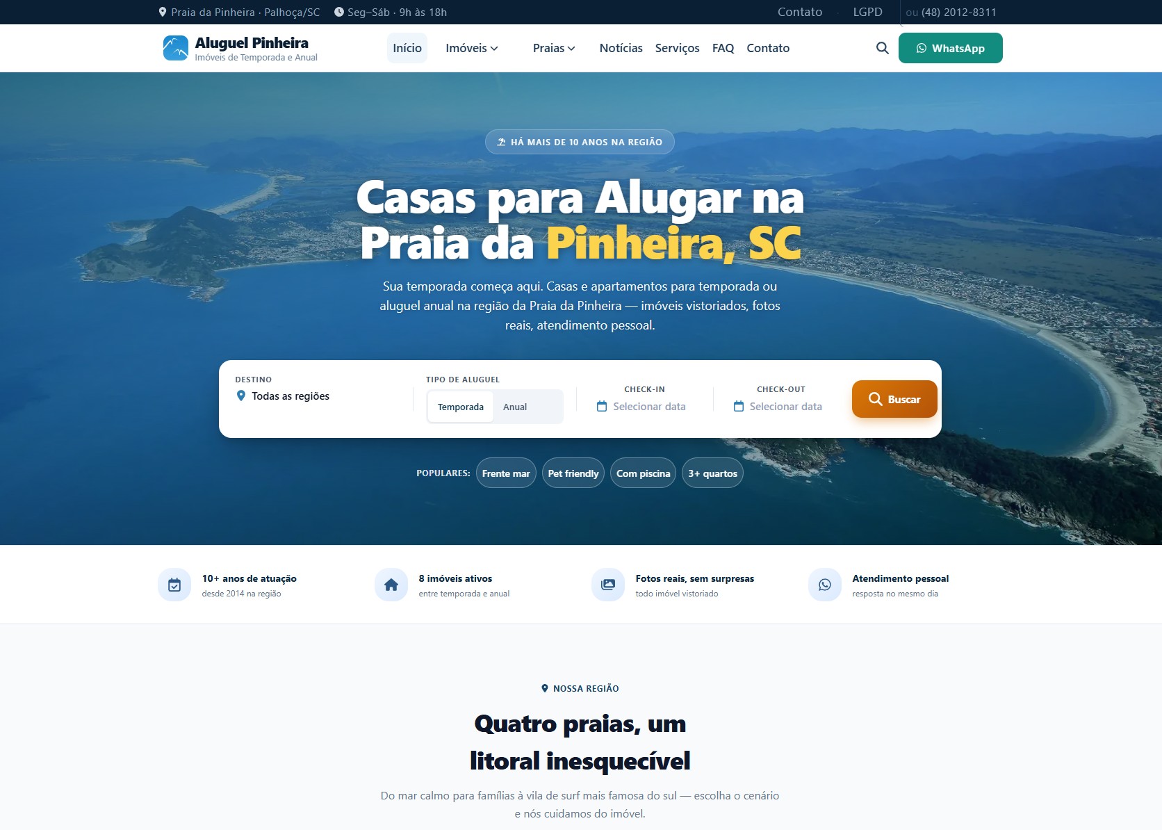 Aluguel Pinheira
